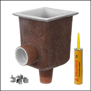 FIBERGLASS MAIN DRAIN SUMP 9 X 3