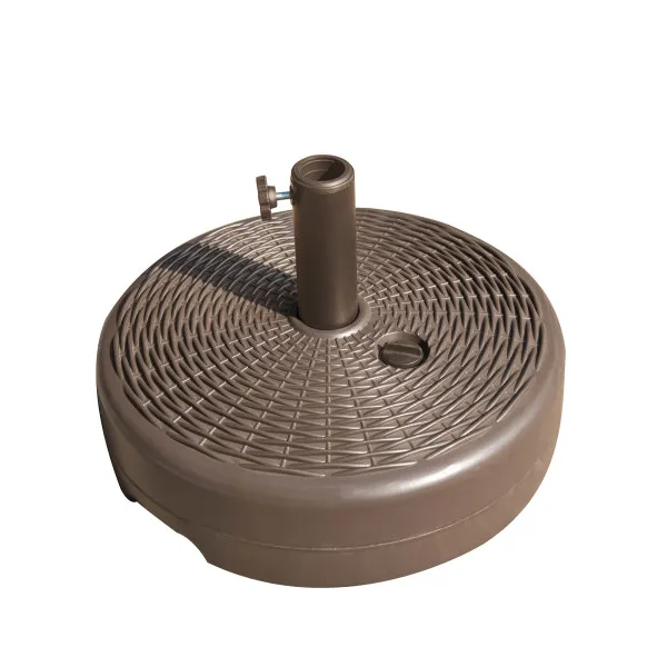 Fillable Umbrella Base for 1.5″-1.9″ Diameter Pole – Bronze