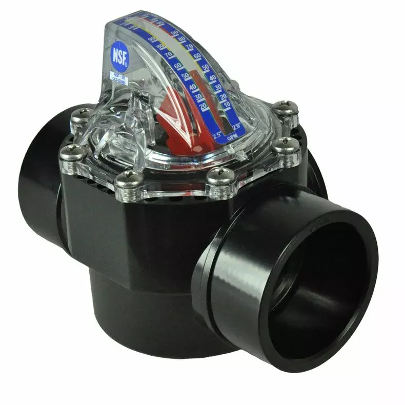 FlowVis FlowMeter Complete, 1.5 in 10-90 GPM