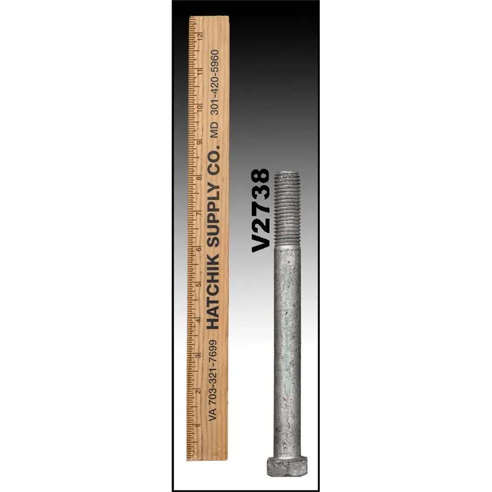 Gem Specialties Inc 3/4″-10 X 8″ Hex Head Flange Bolt (#3/4-10X8 HHCS GALV)