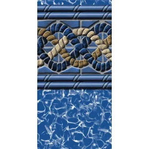 GLI 15′ x 24′ Oval Golden Beach 48″ Unibead 20GA+ Liner