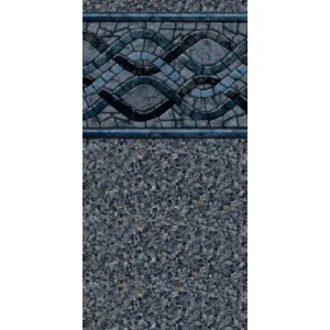 GLI 15′ x 26′ Oval Silver Creek 54″ Unibead 20GA Liner