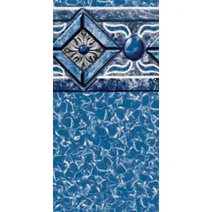 GLI 15′ x 30′ Oval Capri 54″ Unibead 20GA+ Liner