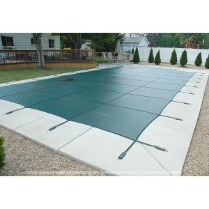 GLI Secur-A-Pool 30′ x 50′ 6R/2R Rect Mesh Safety Cover, Gn