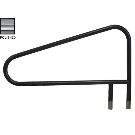 Global Pool Products – Classic 3 Bend Welded Brace Polished Handrail .065 – Salt Friendly