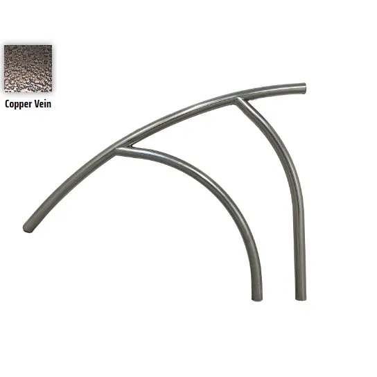 Global Pool Products – Modern 3 Bend .065 Copper Vein Handrail – Salt Friendly