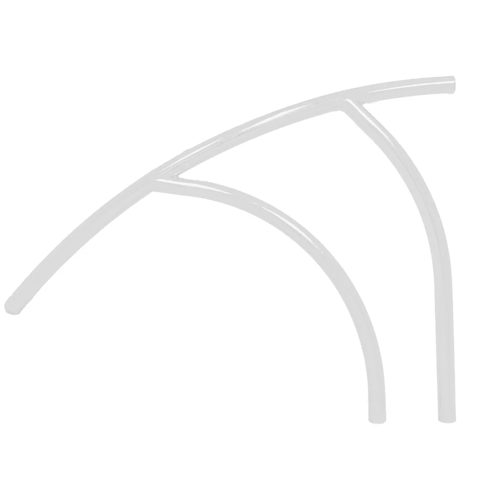 Global Pool Products – Modern 3 Bend .065 White Handrail – Salt Friendly