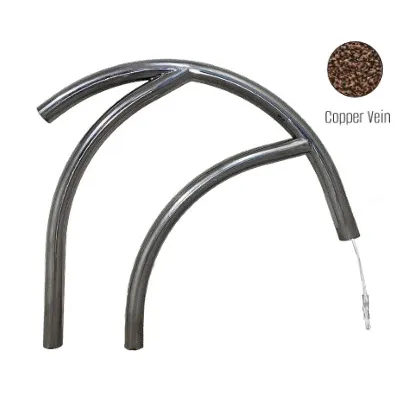Global Pool Products – Modern Coolest Figure 4 Copper Vein 30″ Handrail .065 (Pair)