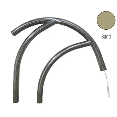 Global Pool Products – Modern Coolest Figure 4 Sand 30″ Handrail .065 (Pair) – Salt Friendly