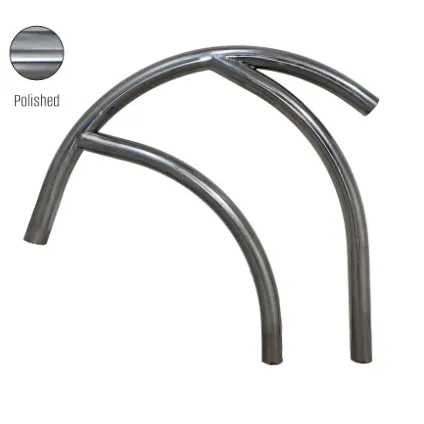 Global Pool Products – Modern Figure 4 Polished 30″ Handrail .065 (Pair)