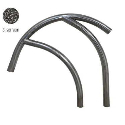Global Pool Products – Modern Figure 4 Silver Vein 30″ Handrail .065 (Pair)