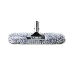 GoRound 360™ Stainless Steel & Polypropylene Pro Pool Brush 18 Inches