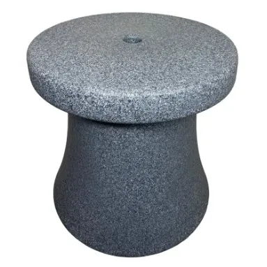 Grey 17 inch In-pool Lounge Side Table