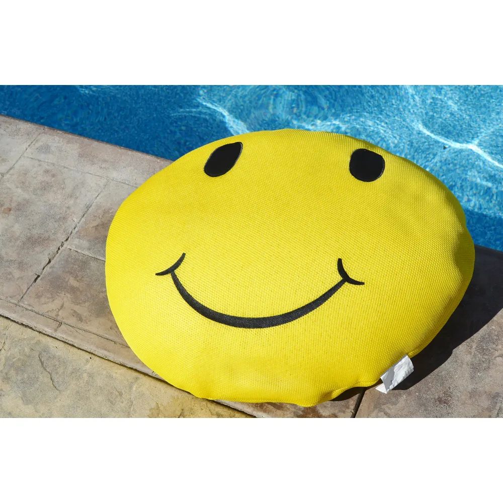 Happy Seaside Rider Stuffed Floating Smiley Face