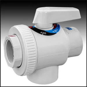 Hayward 1-1/2″ Socket ABS 4-Way Valve (#SP0735)