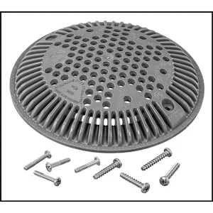 HAYWARD 8″ SUCTION COVER DARK GRAY