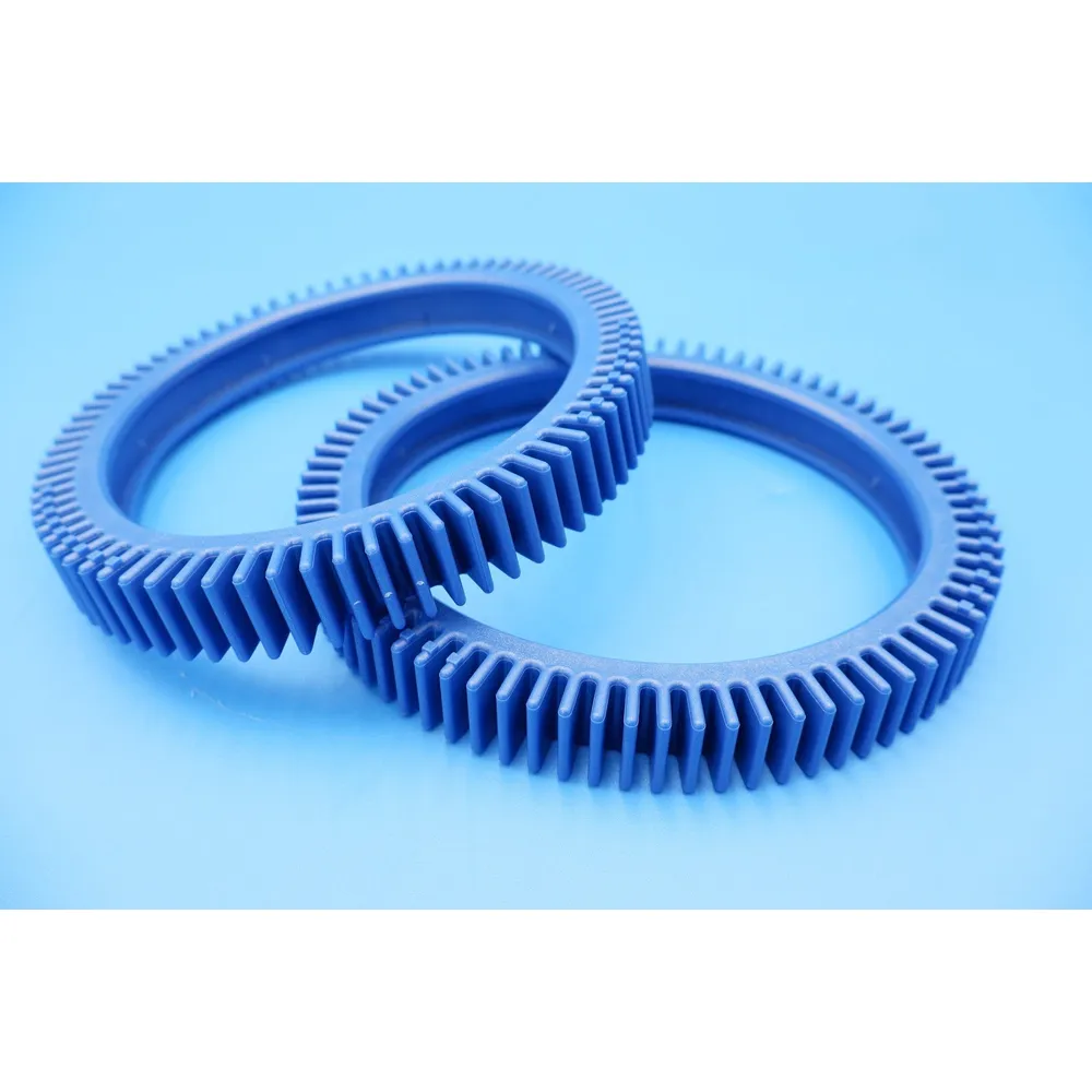 Hayward AquaNaut 400 Cleaner Wheel Tread, Metallic Blue, 2 Pack PVXS16PK2-234
