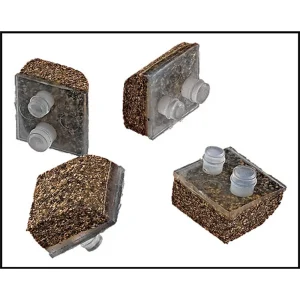 Hayward/Arneson Vinyl/Fiberglass Cork Pod Shoe Kit (4 Pack) (#AXV014FNP)