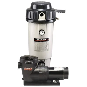 Hayward Perflex D.E. Filter w/ 1.5 HP PowerFlo Matrix Pump