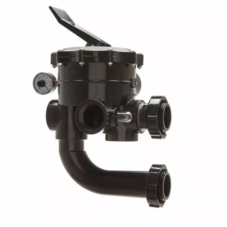 Hayward VariFlo Side Mount Control Valve Assembly with Gauge, 2 in