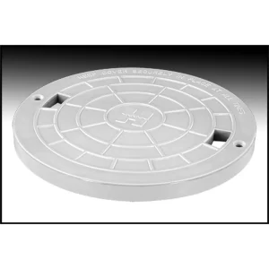 Hayward White Round 8 3/4″ Skimmer Cover (#SPX1075C1)