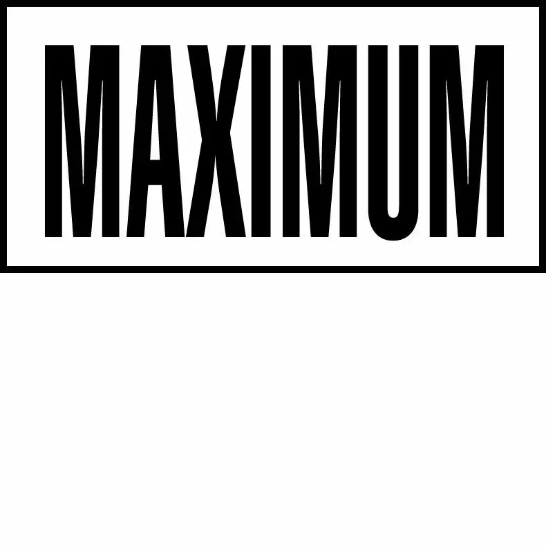Inlays C611744 Smooth Ceramic Message Info Tile, Maximum