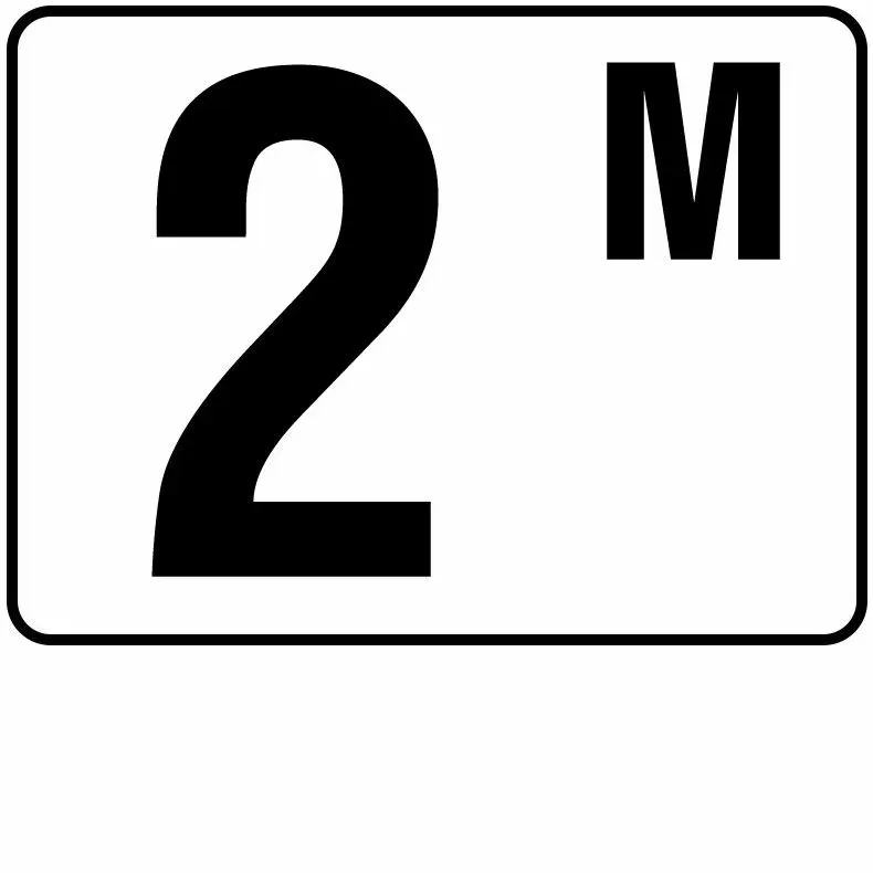 Inlays Metric Series Plastic Stick-on Info Tile, 2.7 M