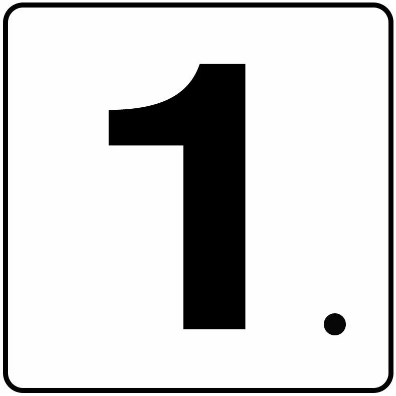 Inlays V622510 Metric Series Stick-on Vinyl Info Tile, 1. M