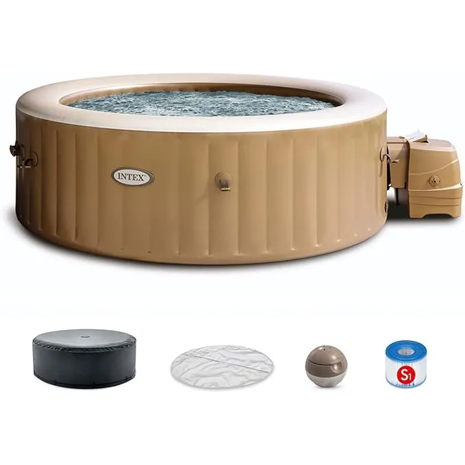 Intex PureSpa Bubble Massage Spa – Sahara Tan