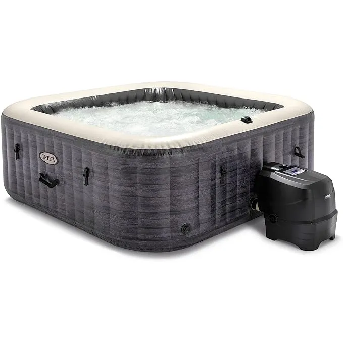 Intex PureSpa Greystone Deluxe Spa – 6 Person
