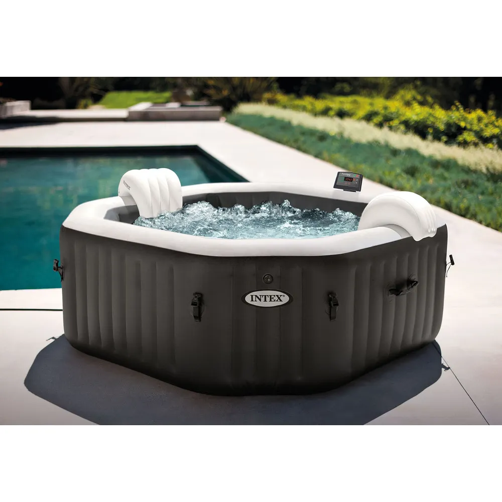 Intex PureSpa Jet and Bubble Deluxe Inflatable Hot Tub