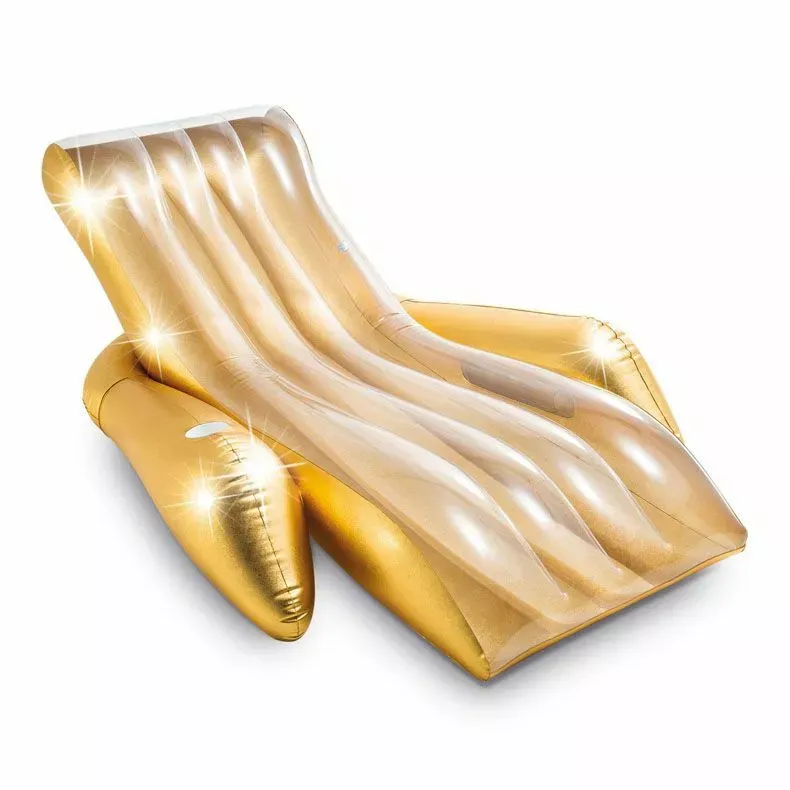 Intex Shimmering Glitter Gold Lounge