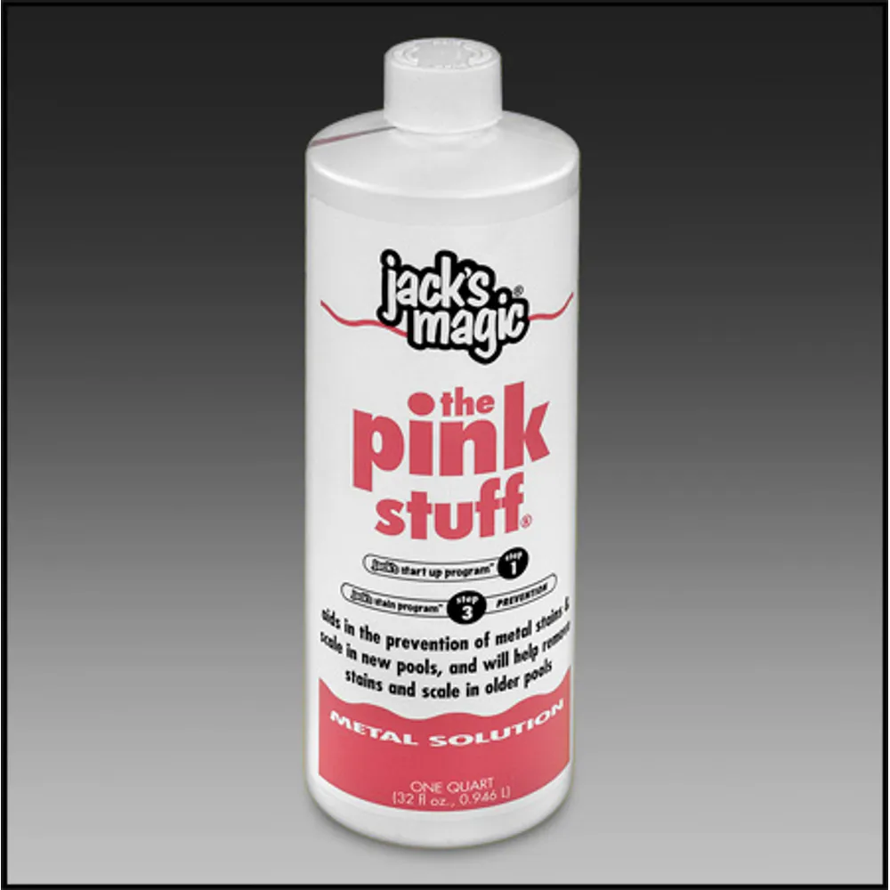 JACK’S MAGIC THE PINK STUFF 1 QT METAL SOLUTION – JACK’S ORIGINAL SEQUESTERING AGENT