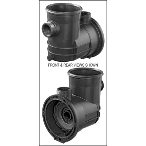 Jacuzzi Strainer Case Assembly With Plug & O-Ring For LVL Pumps (#03195724R)