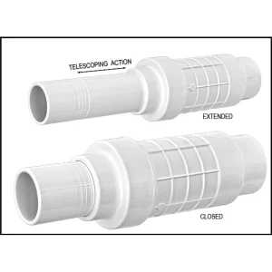 King Bros. Industries 2 1/2″ Quik-Fix Repair Coupling Slip (#QF-2500)