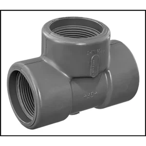 Lasco 1 1/2″ X 1 1/2″ X 1 1/2″ Tee SCH 80 FPT X FPT X FPT (#805-015)