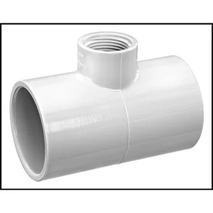Lasco 1 1/2″ X 1 1/2″ X 3/4″ Tee Slip X Slip X FPT (#402-210)