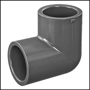 Lasco 1″ 90 Degree Elbow Pipe Fitting SCH 80 Slip (#806-010)