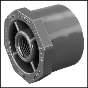 Lasco 2″ X 1/2″ Reducer Bushing SCH 80 Slip X FPT (#838-247)