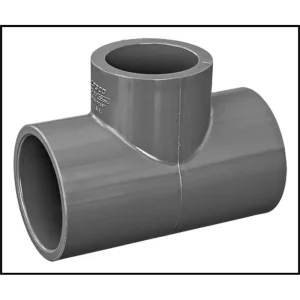 Lasco 2″ X 2″ X 1 1/2″ Tee SCH 80 Slip X Slip (#801-251)