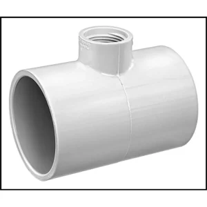 Lasco 2″ X 2″ X 1/2″ Tee Slip X Slip X FPT (#402-247)
