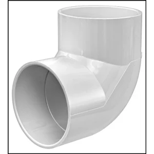 Lasco 4″ X 4″ 90 Degree Elbow PVC Slip X Slip (#406-040)