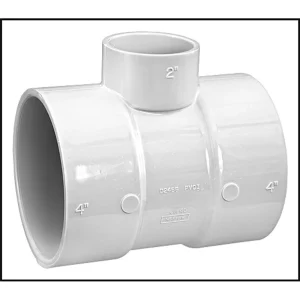 Lasco 4″ X 4″ X 2″ Tee Slip X Slip X Slip (#401-420)