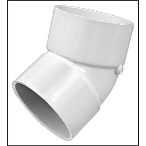 Lasco 8″ X 8″ 45 Degree Elbow PVC Slip X Slip (#417-080)