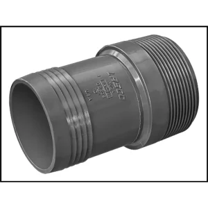 Lasco PVC #1436-030 – Male Adaptor Insert x Male Pipe Thread 3″