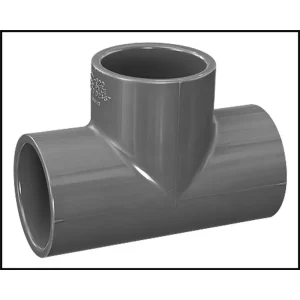 Lasco PVC #801-020 – Tee SCH 80 2″ Slip