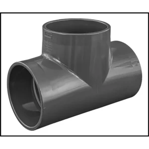 Lasco PVC #801-080 – Tee (SCH 80) 8″ Slip
