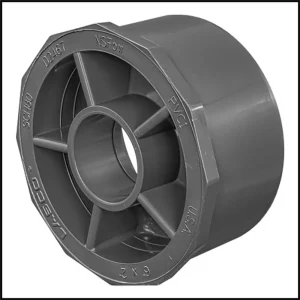Lasco PVC #837-528 – Bushing (SCH 80) Slip 6″ x Slip 2″