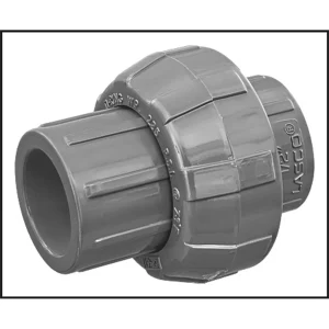 Lasco PVC #897-005 – Union 1/2″ Slip SCH 80