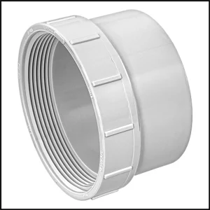 Lasco PVC #D105-040 – Adaptor Spigot x Female Pipe Thread 4″